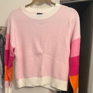 Debut Women's Sweater in Pink and Orange